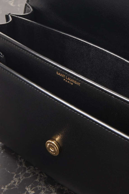 SAINT LAURENT Sunset medium leather shoulder bag