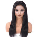 Natural Hairline Straight Lace Front Human Hair Wigs With Baby Hair