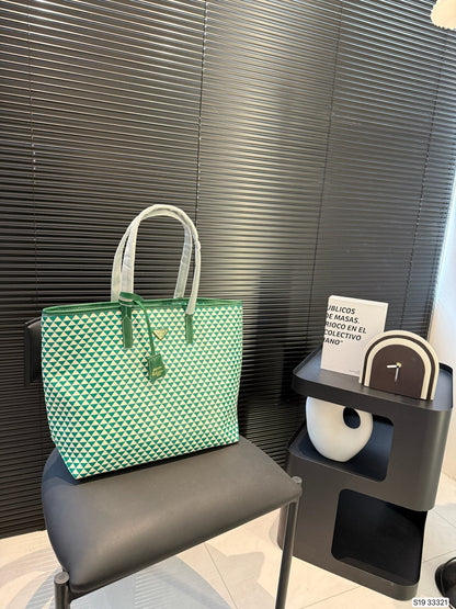 Prada Fashion Shopping Tote Bag 35x31cm