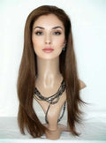 High Quality Hand Tied Full Lace Wigs 20 Inches 100% Indian Remy Human Hair