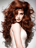 150% Density Beautiful Long Curly Lace Front Wig Synthetic Hair 22 Inches
